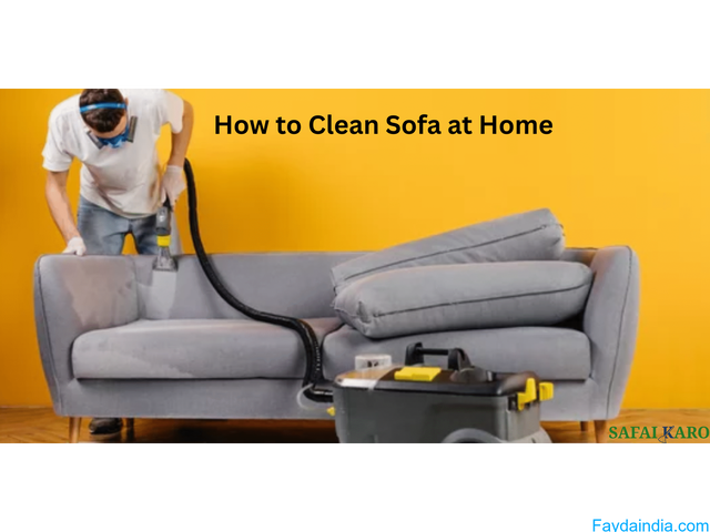 How to Clean Sofa at Home | Sofa Cleaning Services in Ghaziabad