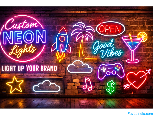 Are Custom Neon Lights Worth It for Home and Office Décor?