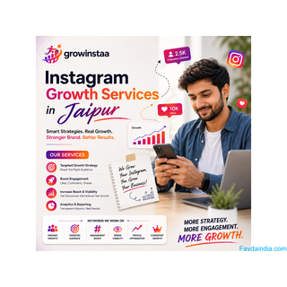 Growinstaa:Instagram Growth Services in Jaipur