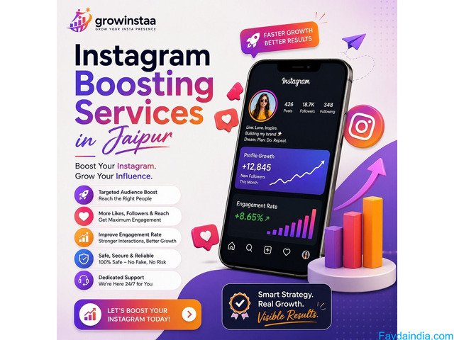 Growinstaa-Instagram Growth Services in Jaipur