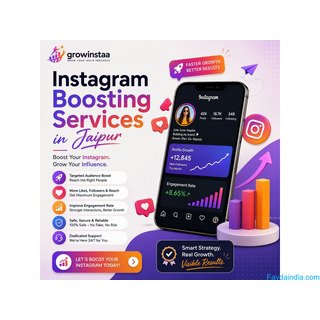 Growinstaa-Instagram Growth Services in Jaipur
