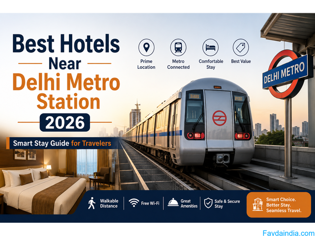 Which Is the Best Hotel Near Karol Bagh Metro Station for a Comfortable Stay in Delhi?