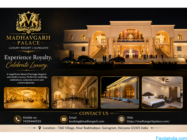 Wedding Hotels in Gurgaon – Celebrate Your Dream Wedding