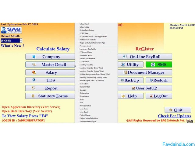 Gen Payroll Software - 3/4