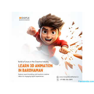 Top Animation Courses in Bardhaman | Apply at Moople Bardhaman