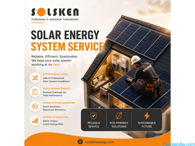 Solsken Energy LLP:- Solar energy equipment supplier