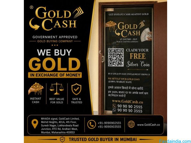 Gold Buyer Mumbai - Gold Cash Limited