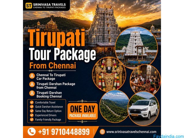 A Peaceful Path to Tirupati Darshan from Chennai