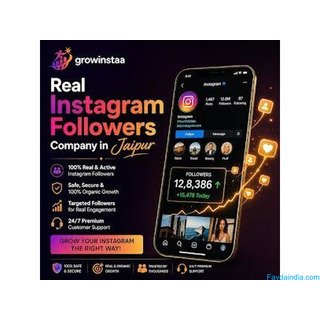 Growinstaa-Real instagram Followers Company in Jaipur