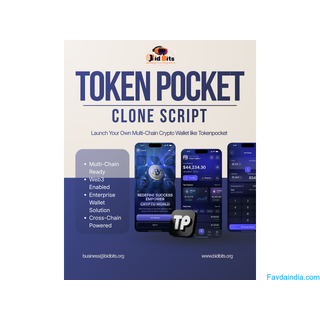 TokenPocket Clone Script by BidBits