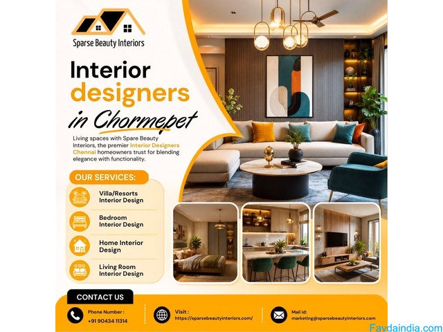 Complete Home Interior Design Services in Chromepet