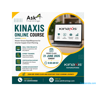 Kinaxis Online Course – Master Supply Chain Planning
