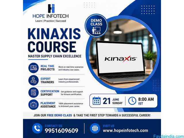 Kinaxis Demo Class – Master Supply Chain Planning with Expert Training
