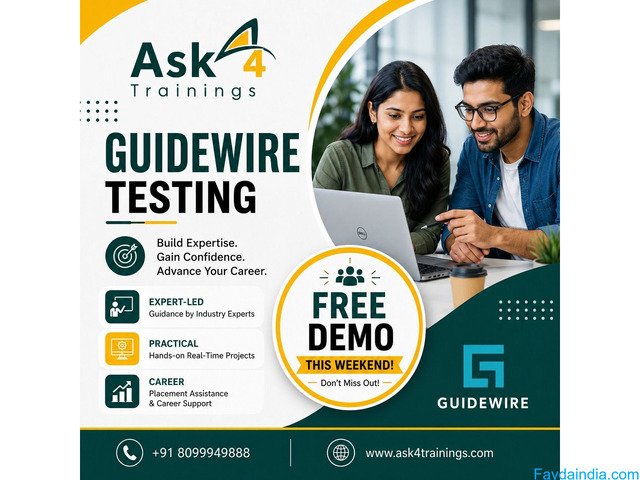 Guidewire Testing Training with Free Demo Weekend