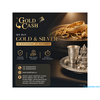 Best Place to Sell Gold & Silver in Mumbai – Gold Cash Limited