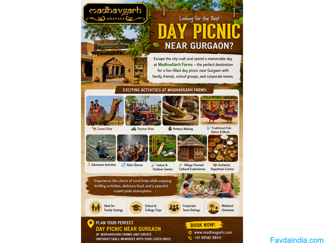 Farm House in Gurgaon – Experience Rural Charm