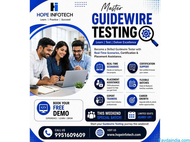 Master Guidewire Testing – Free Demo Session Available!