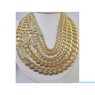Shop 10K, 14K & 18K Cuban Chain, Rope Chain in Texas, USA – Dallas Gold Source