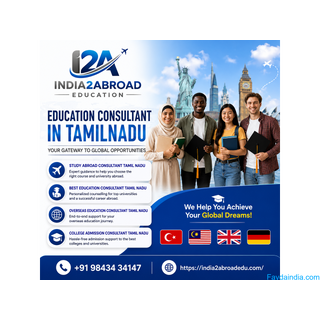 Education Consultant in Tamil Nadu Start Your Study Abroad Journey