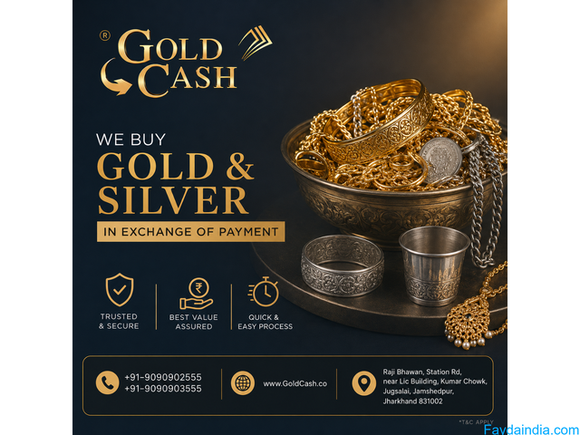 Sell gold in jamshedpur Price – Gold Cash Limited