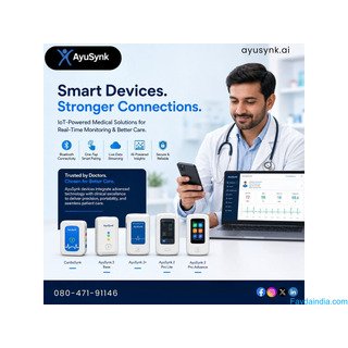 AyuSynk — Smart Healthcare Devices for Real-Time Monitoring