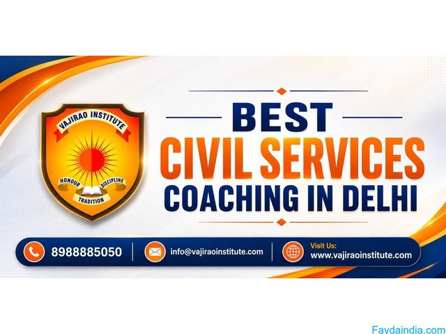 Best Civil Services Coaching in Delhi- Vajirao & Reddy Institute