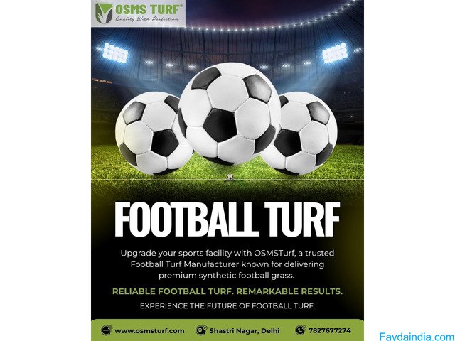 High-Performance Football Turf Manufacturer | Contact Our Experts