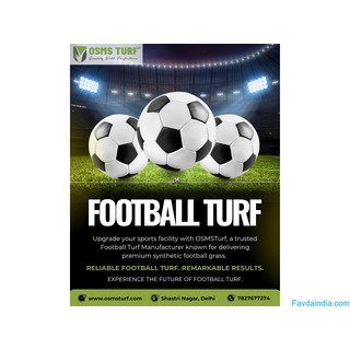 High-Performance Football Turf Manufacturer | Contact Our Experts