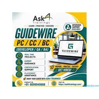 Guidewire PC | CC | BC Training – Learn, Practice & Get Hired