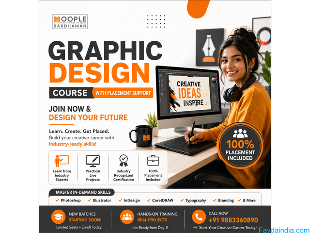 Best Graphic Design Course Institutes in Bardhaman - Moople Bardhaman