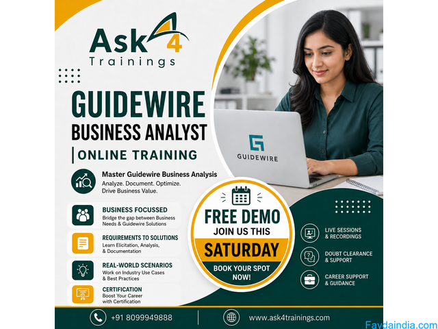 Best Guidewire Business Analyst Training in Hyderabad