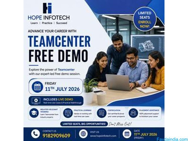 Teamcenter Certification Training | Join the Free Demo