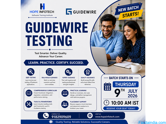 Guidewire Testing Training | Learn, Practice, Certify & Succeed