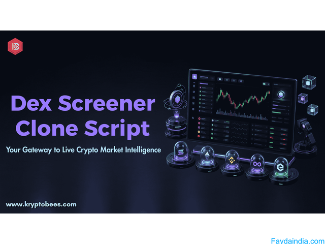 Build a User-Friendly Crypto Data Platform with Dex Screener Clone Script