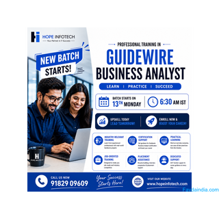 ???? Kickstart Your Career as a Guidewire Business Analyst!