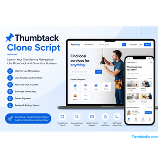 Thumbtack Clone Script: Build a Powerful Local Services Marketplace