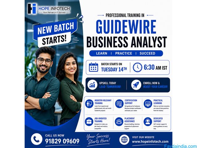 Guidewire Business Analyst Online Training