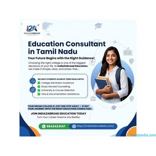 Education Consultant in Tamil Nadu Expert Admission and Career Guidance