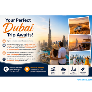 Dubai Holiday Packages Made Simple — Your Perfect Trip Starts Here