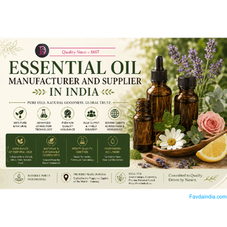 Essential Oil Manufacturer and Supplier in India