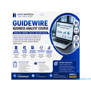 Guidewire Business Analyst Training with Certification & Placement Support