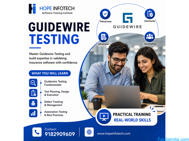 Guidewire Testing Training in Hyderabad | Hope Infotech