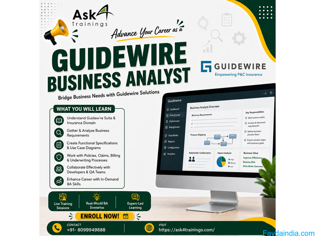 Guidewire Business Analyst Certification Training