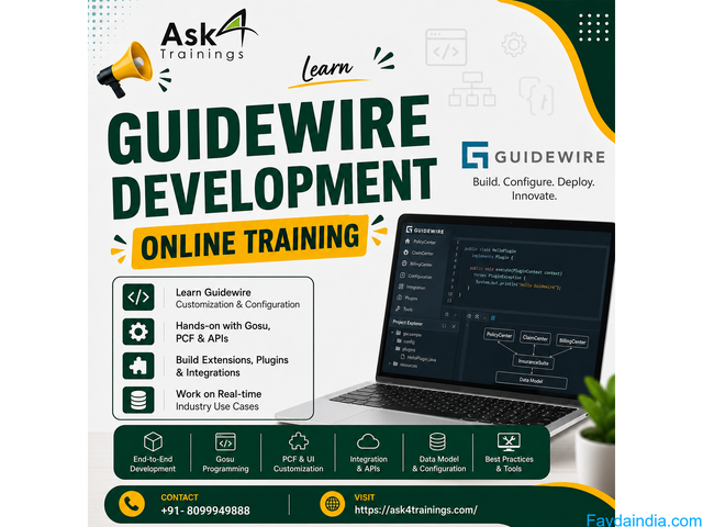 Guidewire InsuranceSuite Development Online Course