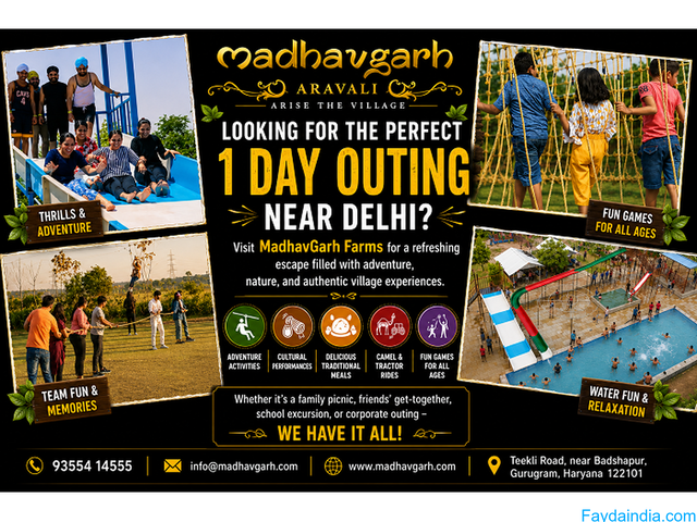 Looking for the Best Picnic Spots in Gurgaon?