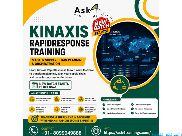 Kinaxis RapidResponse TrainingTesting Training