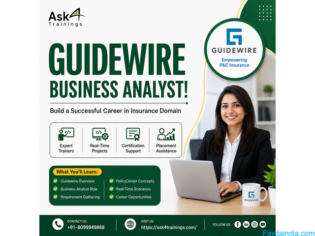 Guidewire Business Analyst Training| Guidewire Business Analyst Certification