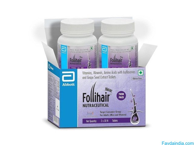 Follihair Capsule for Healthy Hair Growth & Hair Wellness | Cureka
