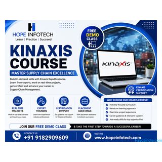 Kinaxis Certification Course with Expert Trainers