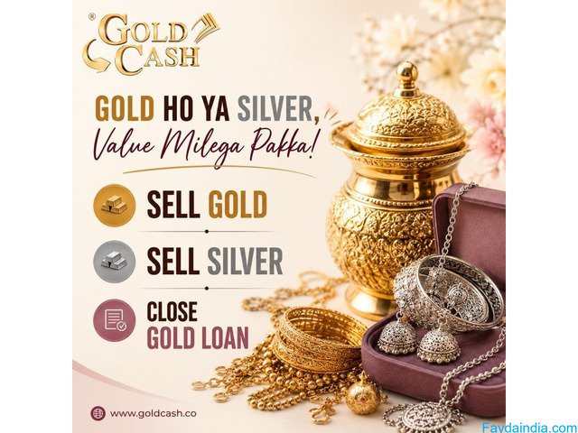Sell Old Gold Scrap Gold in Faridabad – Gold Cash Limited